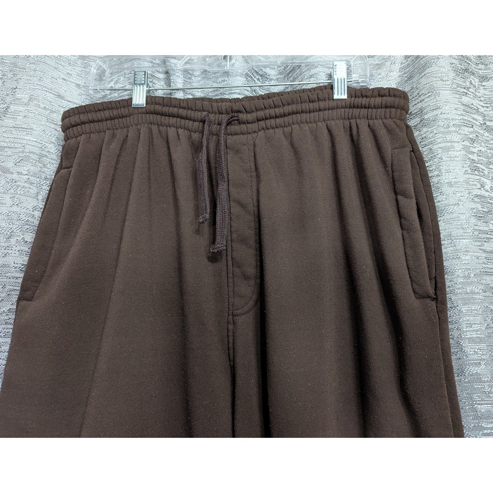 212‎ NYC Men Thick Sweatpants Brown W/Pockets - Picture 2 of 10